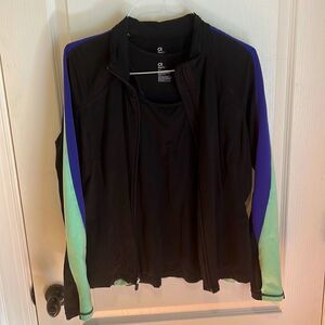 Gap Fit Athleisure Racerback Tank Top and Matching Jacket